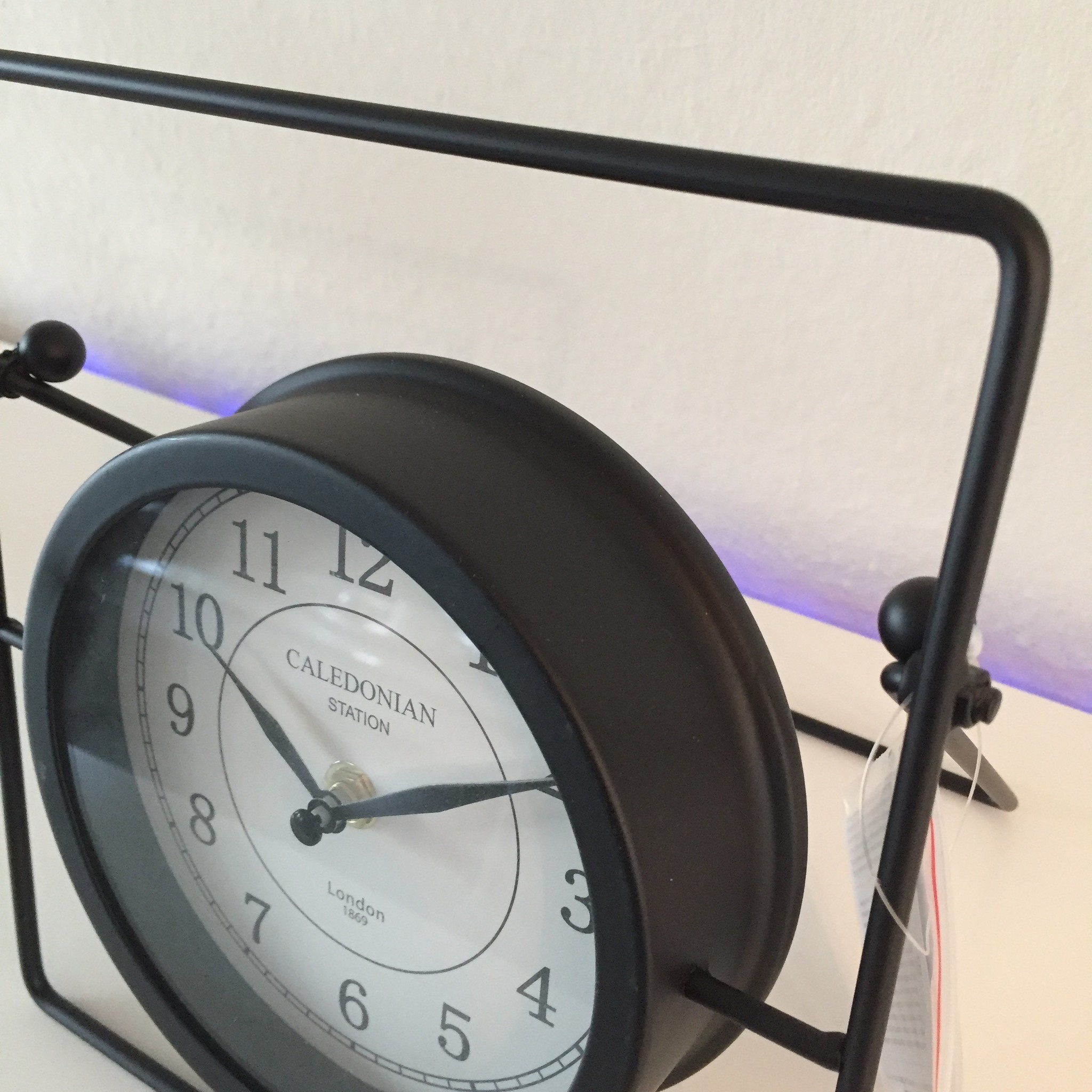 Design - Table clock Caledonian Retro Industrial Design