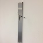 Klokkendiscounter Design - Wall clock Summit Silver Modern Design