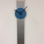 Klokkendiscounter Design - Wall clock Summit Modern Dutch Design Blue Hammer