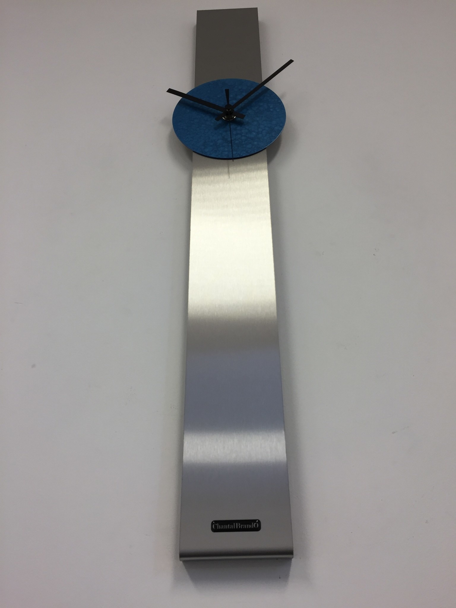 Klokkendiscounter Design - Wall clock Summit Modern Dutch Design Blue Hammer