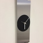 Klokkendiscounter Design - Wall clock Orion Center Point Black Modern Design