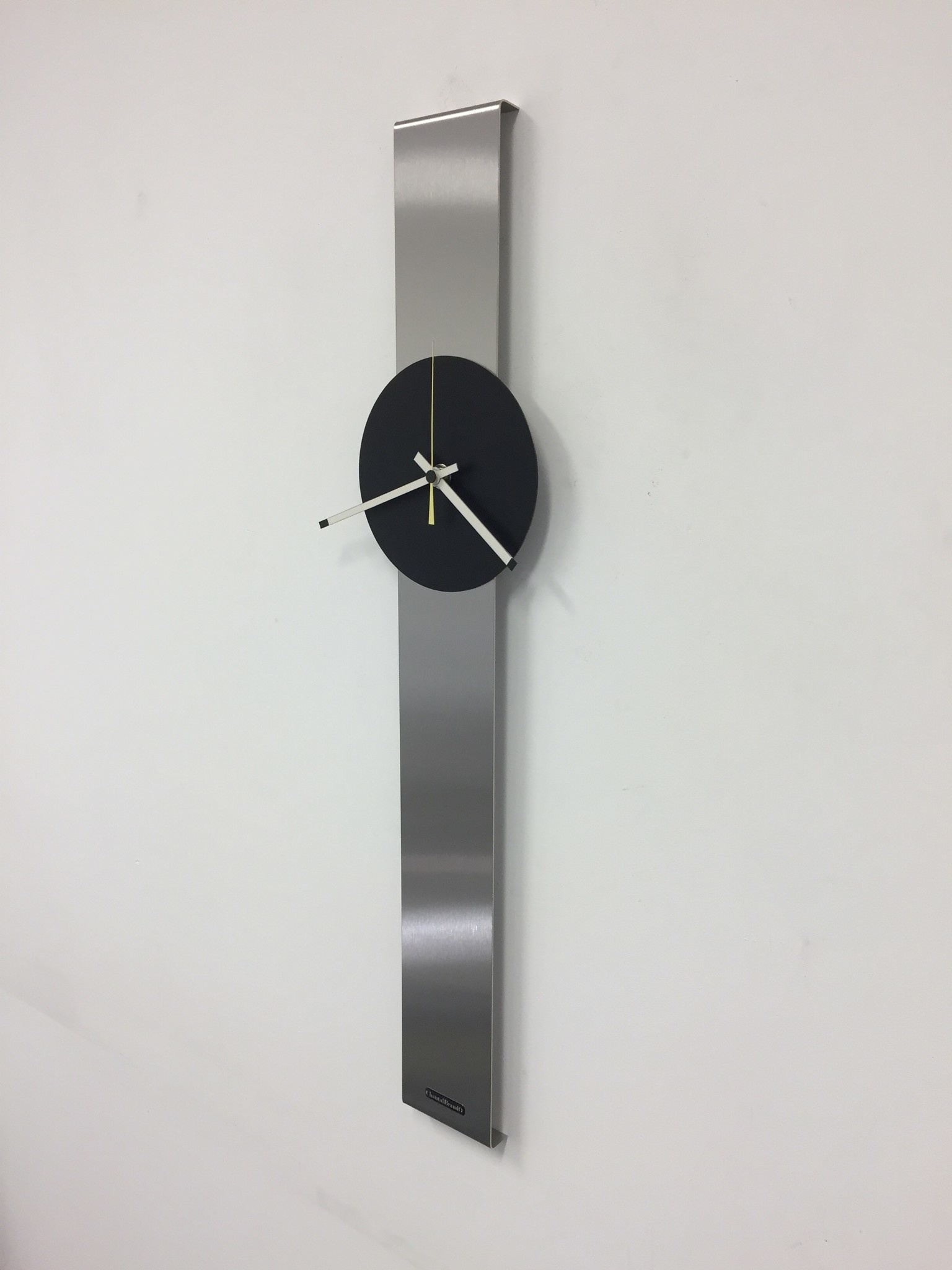 Klokkendiscounter Design - Wall clock Summit Black XL Modern Design