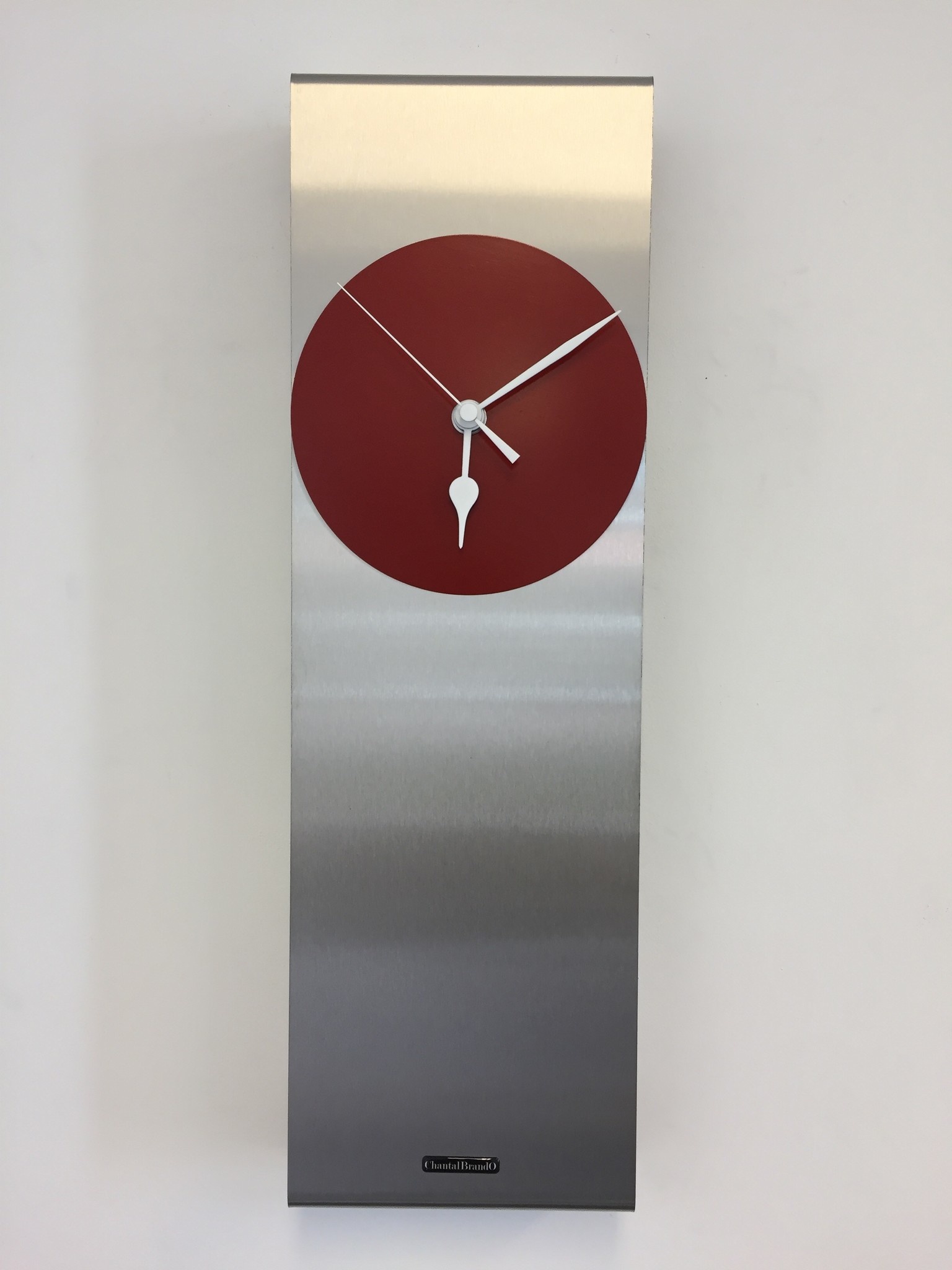Klokkendiscounter BeoXL - Wanduhr Manhattan RED Modernes Dutch Design