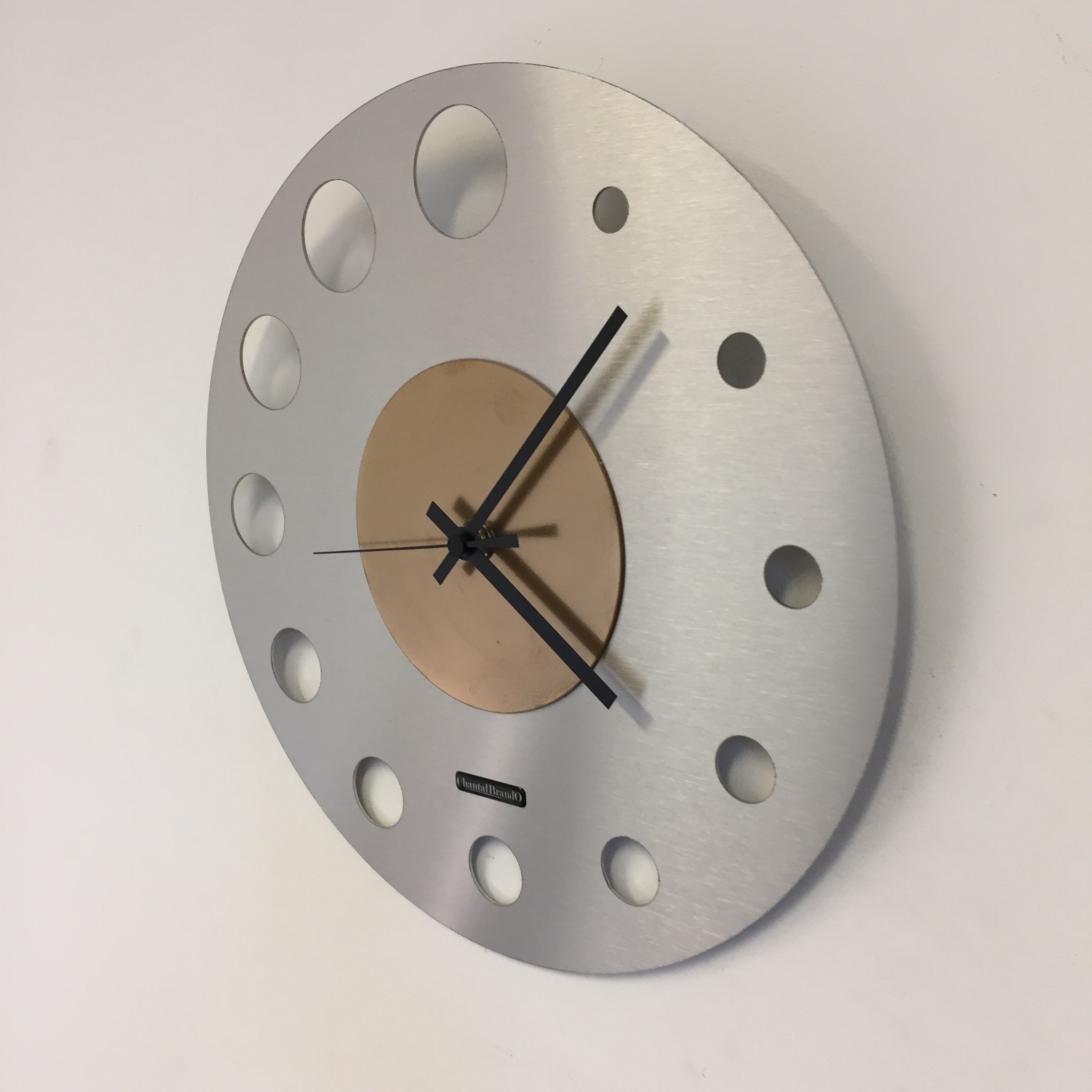 Klokkendiscounter Design - Wall clock Junte Brussels Atomium Gold Modern Design