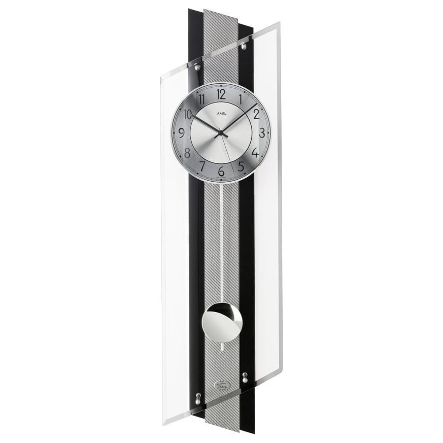 AMS Design - Wall clock AMS Carbon Design