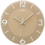 AMS Design - Wall clock Soleil Gold Modern Design