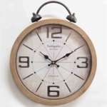 Design - wall clock rue de lille industrial design