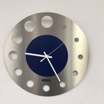 ChantalBrandO Design - Wall clock Junte Brussels Atomium Blue Modern Design