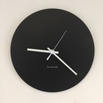 ChantalBrandO Design - Wall clock Black Beauty Modern Dutch Design