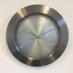 NiceTime Design - wall clock aureo modern design stainless steel