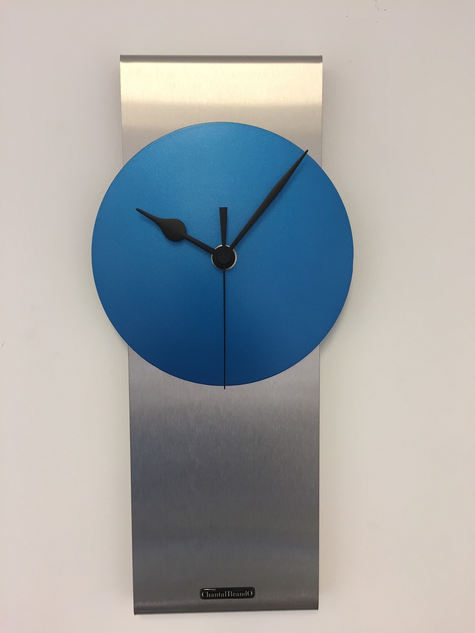 ChantalBrandO Design - Wall clock Chantalbrando Artic Blue Modern Design