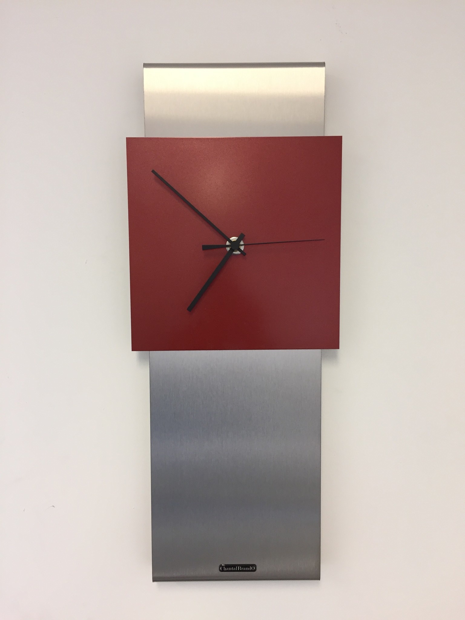 ChantalBrandO Design - Wall clock Chantalbrando Jada Red Modern Design