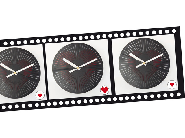 NXT Design - Wandklok  Coeur Rouge modern design