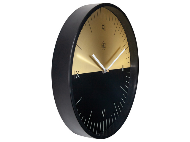 NXT Design - Wall clock Gold & Black Design