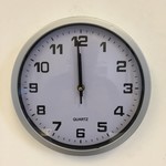 Design - Wall clock Silver Mini 25 Modern Design