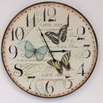 Design - Wall clock Butterflies Modern Design