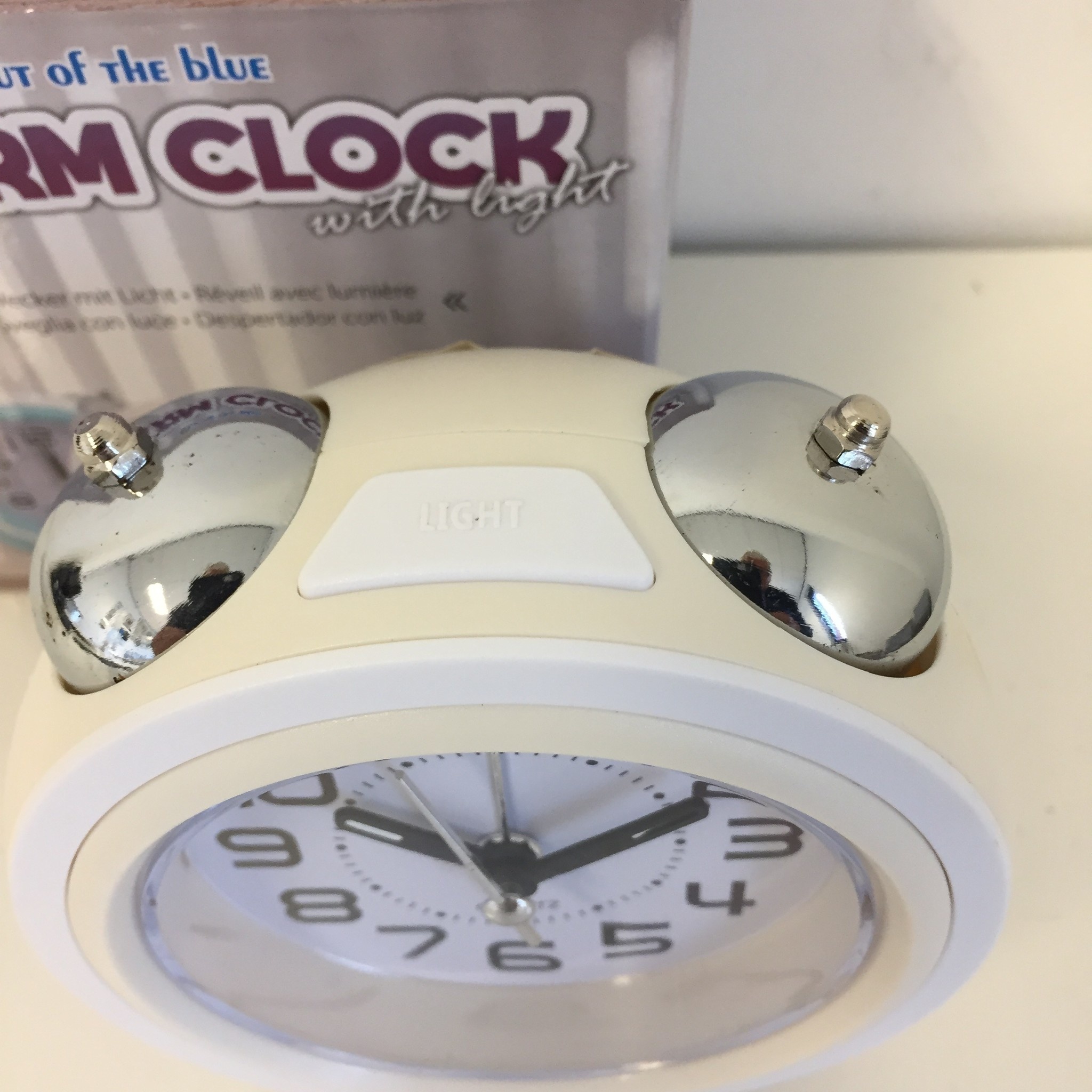 Design - Children's alarm clock Bells White