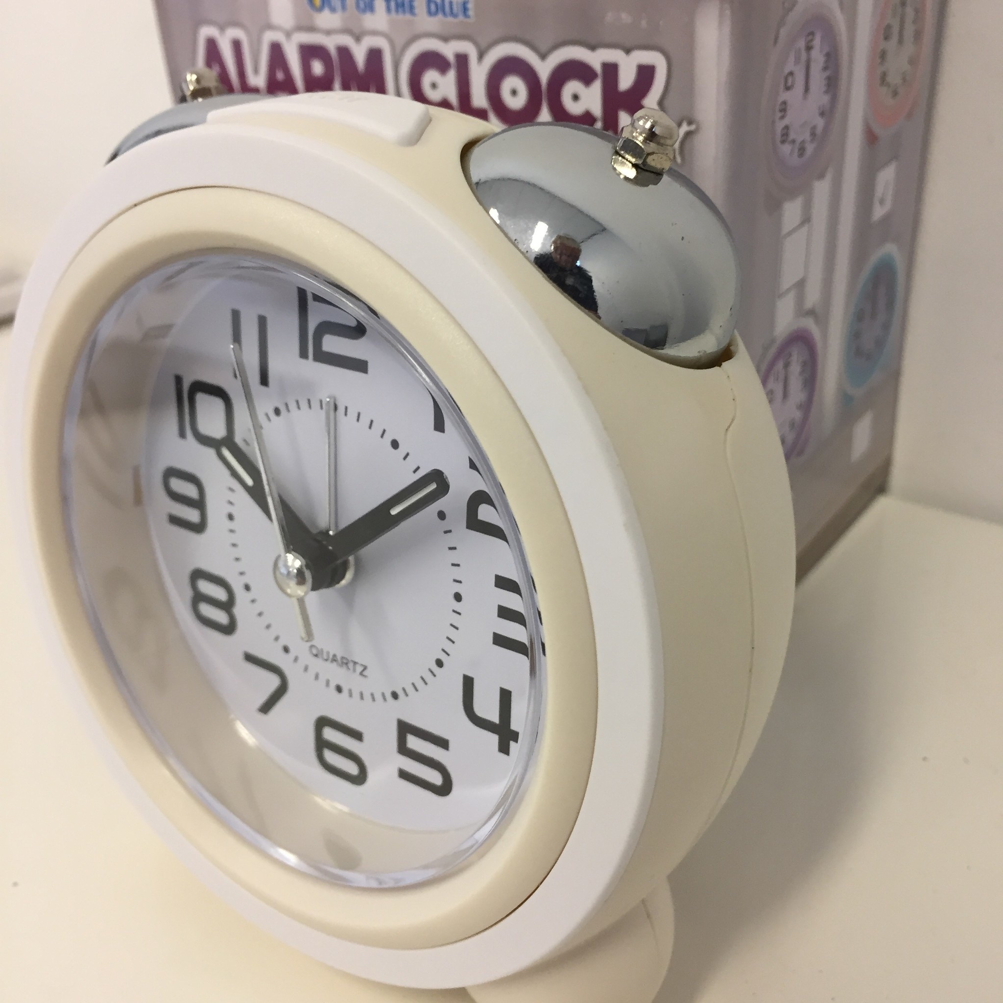 Design - Children's alarm clock Bells White