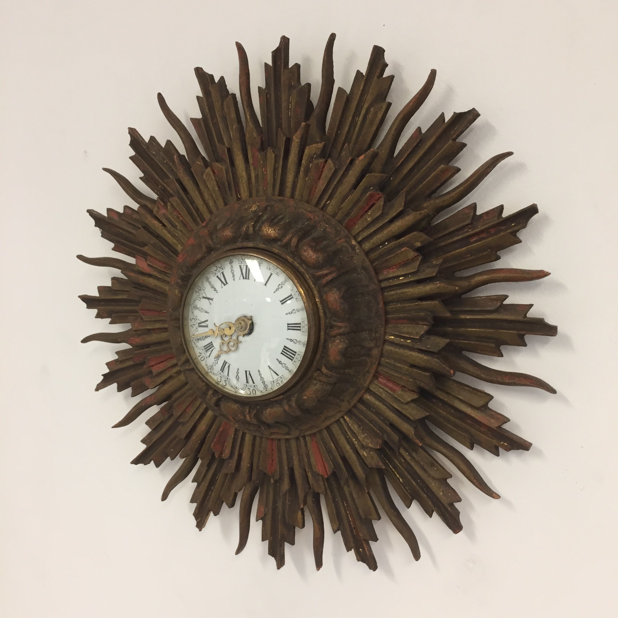 Design - Wall clock Soleil Antique