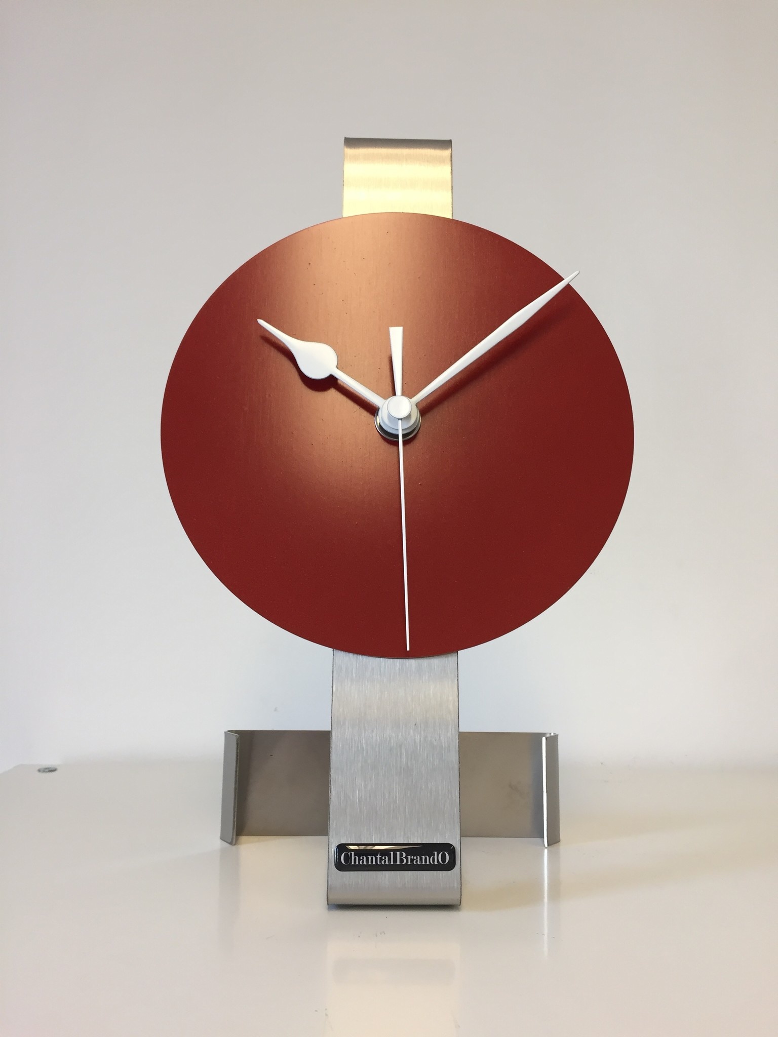 ChantalBrandO Design - Table clock Red Spirit Dutch Design