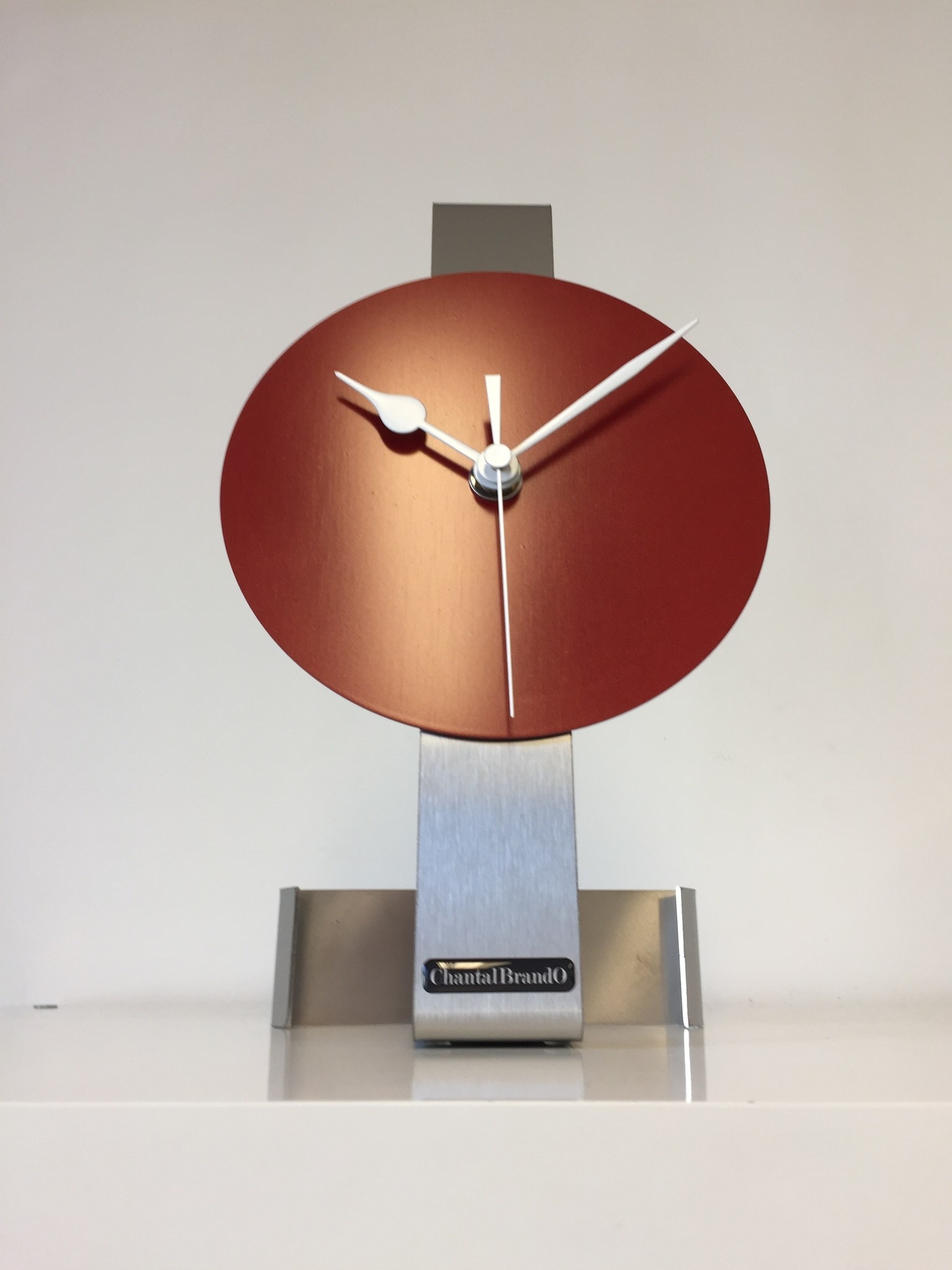 ChantalBrandO Design - Table clock Red Spirit Dutch Design