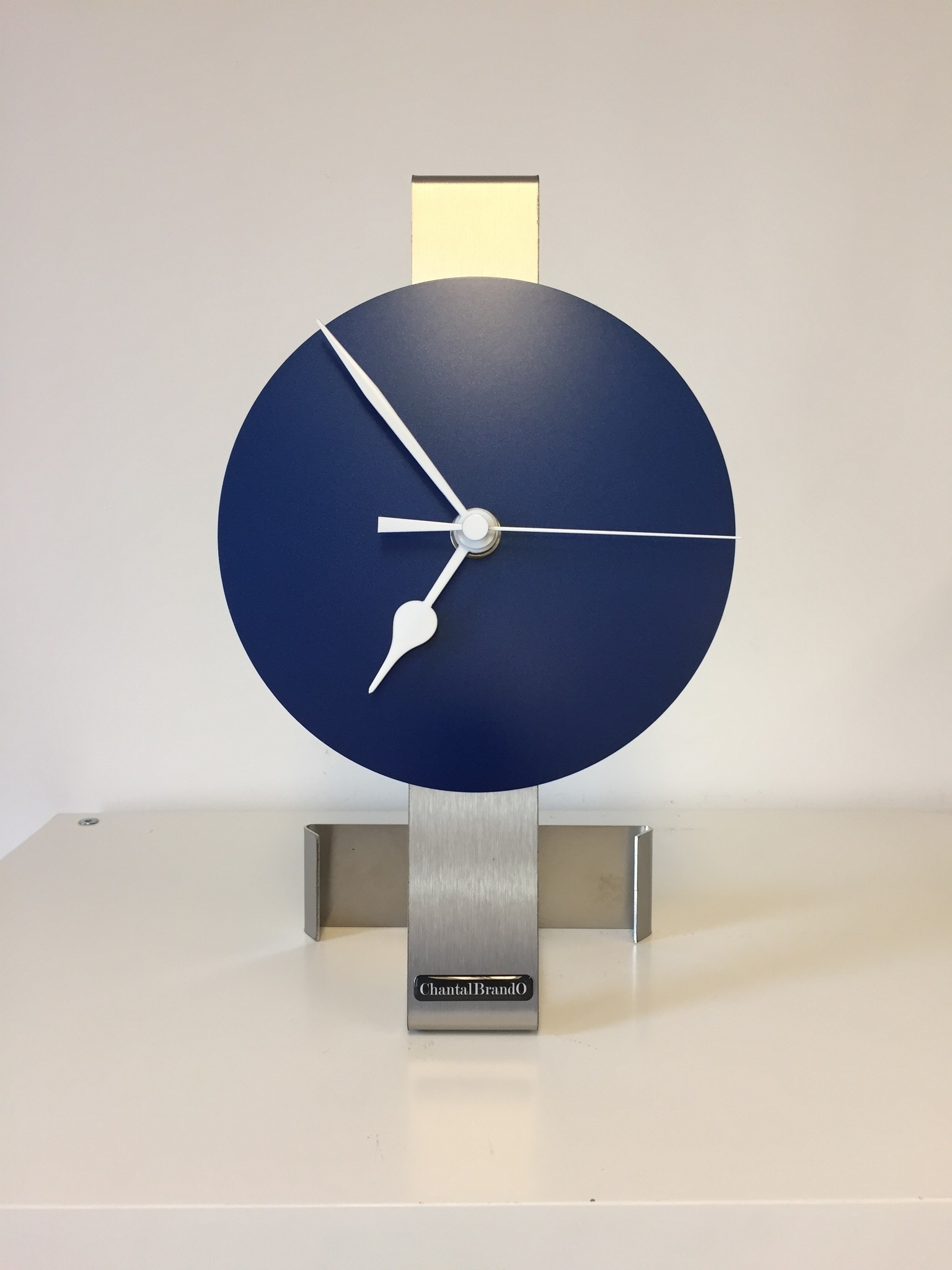 ChantalBrandO Design - Table clock Blue Spirit Dutch Design