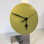 ChantalBrandO Design - Table clock Spirit Lime Green Modern Dutch Design