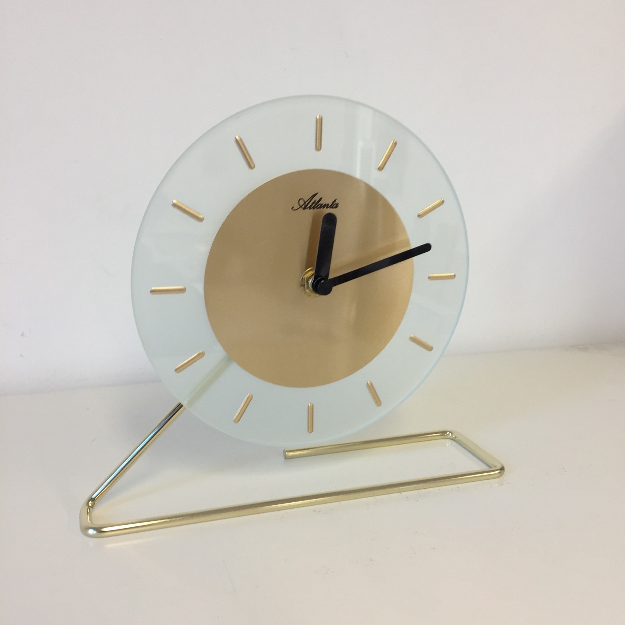 Atlanta Design - Table clock Gold Modern Design