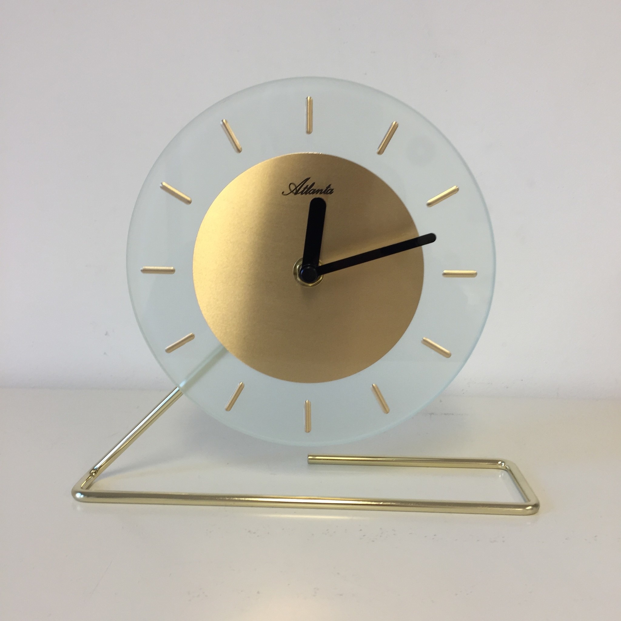 Atlanta Design - Table clock Gold Modern Design