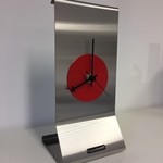 ChantalBrandO Design - Tafelklok Grace RED Modern Dutch Design