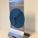 ChantalBrandO Design - Table clock Grace in Blue Modern Dutch Design