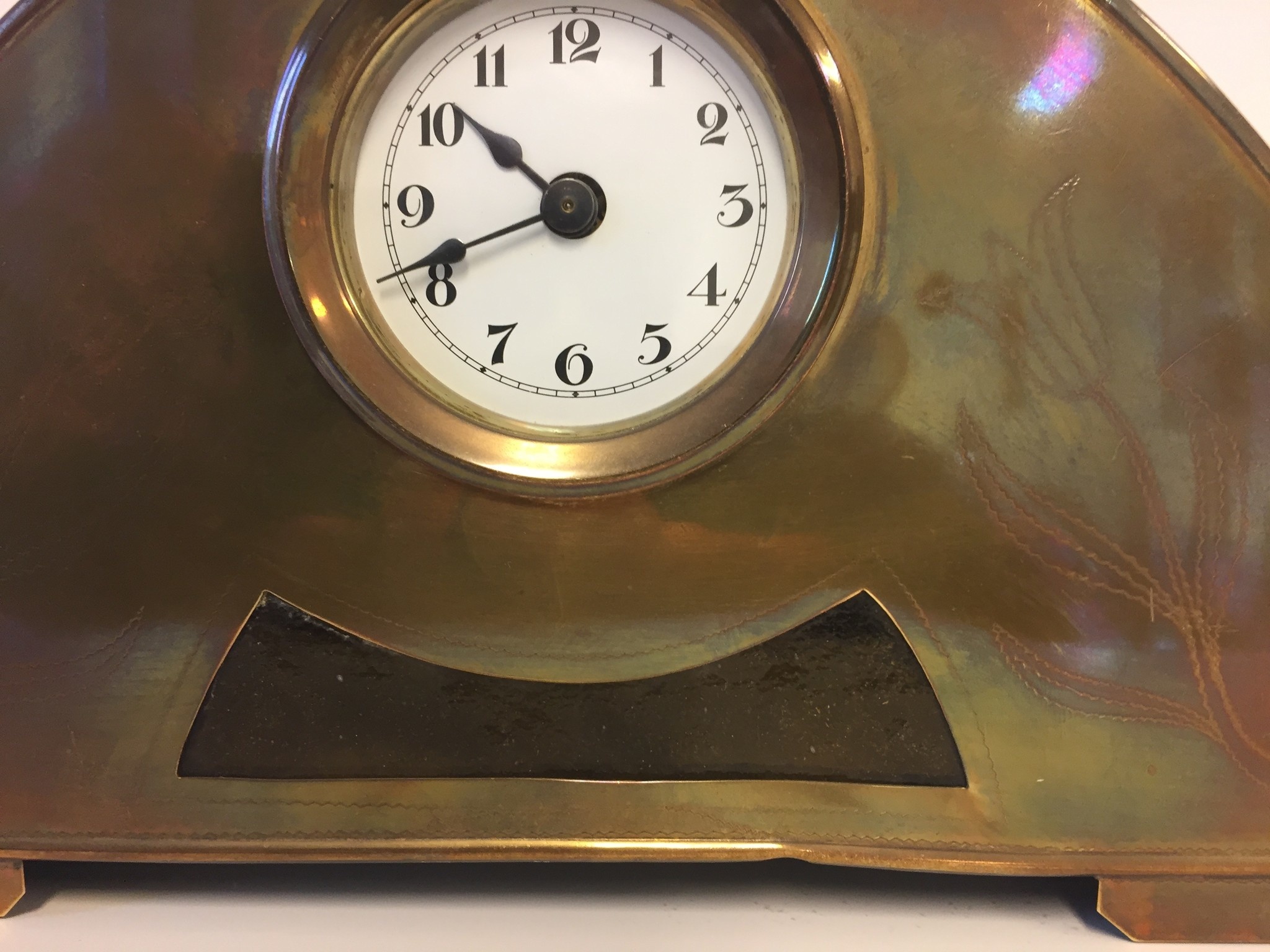 NiceTime Design - Table clock Cuivre Art Deco