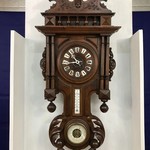 NiceTime Design - Willem III wall clock with baro and thermometer - 1900