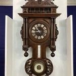 NiceTime Design - Willem III wandklok met baro- en thermometer - 1900