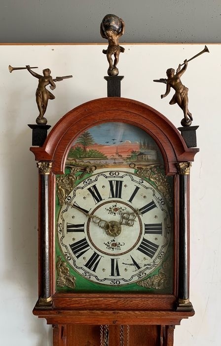 Design - Frisian tail clock Antiques 1850