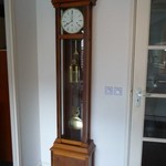 Design - Standing clock mahogany kieninger