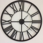 NiceTime Design - Industrial wall clock metal dark brown