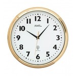 NiceTime Design - Radiografische wandklok 32 x cm Goud modern design