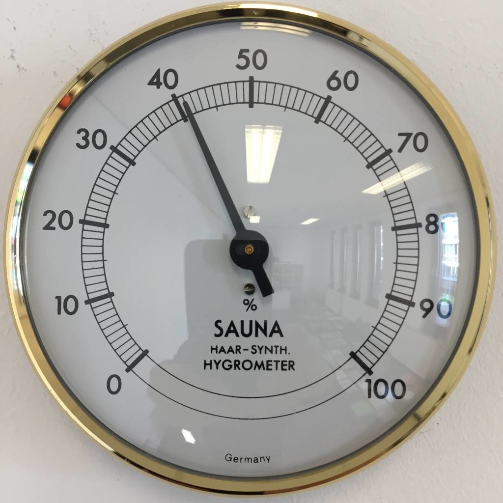 NiceTime Design - Sauna Hygrometer 10, cm diameter