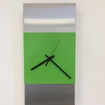 ChantalBrandO Design - Wall clock Extravaganza Green