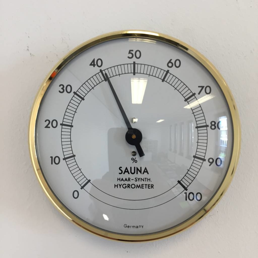NiceTime Design - Sauna Hygrometer 10,2 cm diameter