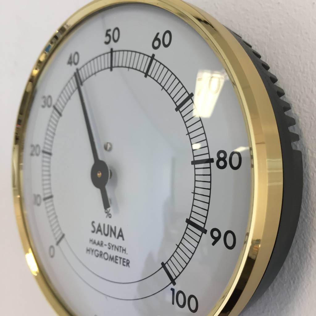 NiceTime Design - Sauna Hygrometer 10.2 cm Diameter