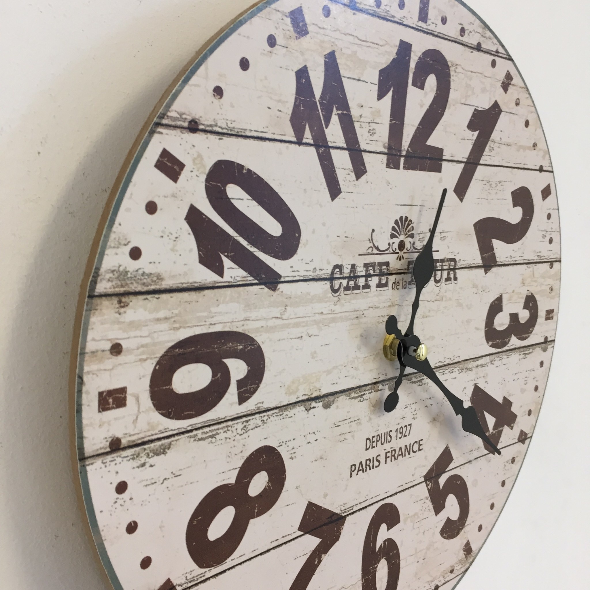 NiceTime Design - Wall clock Cafee De Tour Industrial Vintage