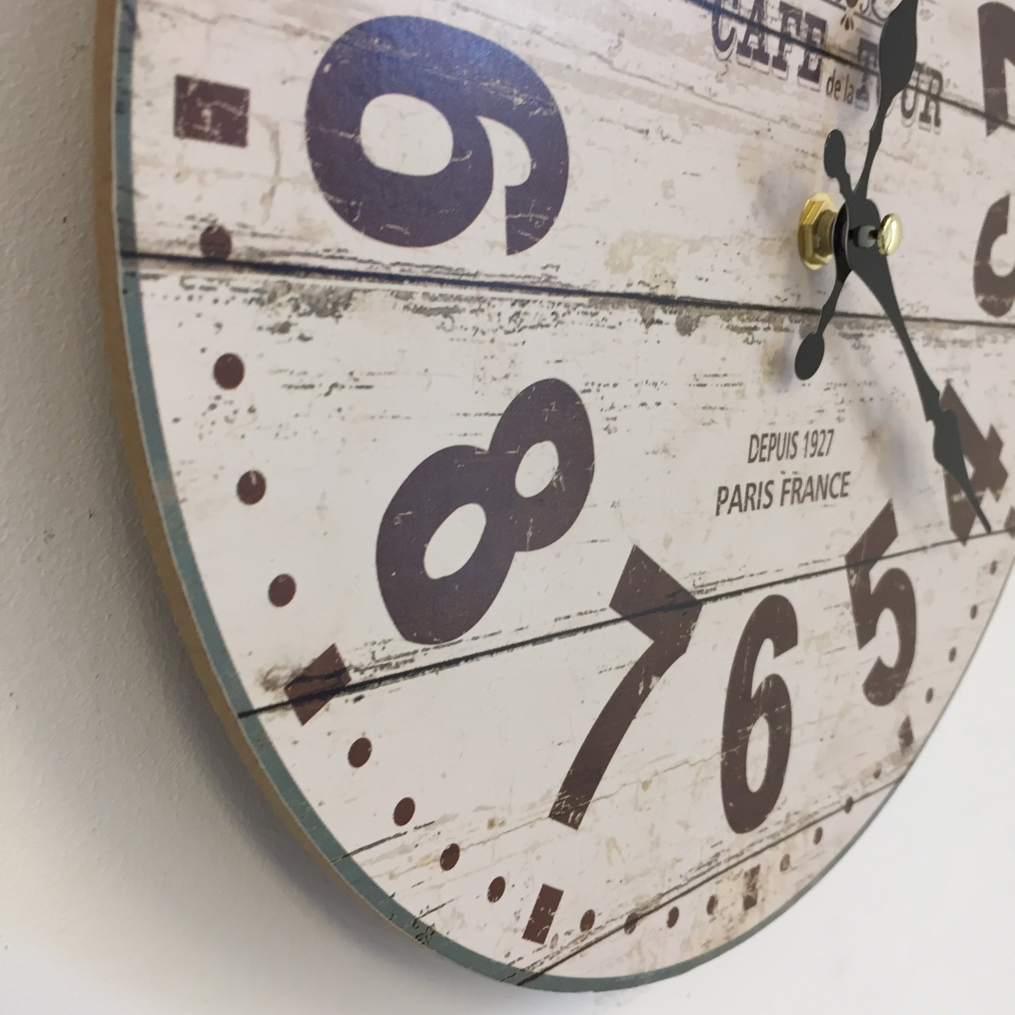 NiceTime Design - Wall clock Cafee De Tour Industrial Vintage