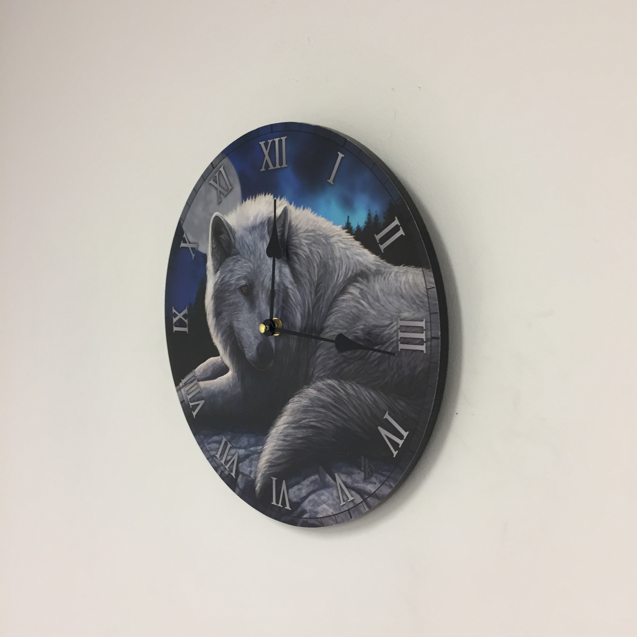 NiceTime Design - Wall clock for children with wolves