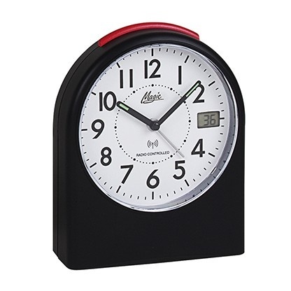 Design - alarm clock magic black