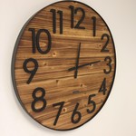 ChantalBrandO Design - Wall clock Barn Wood Design