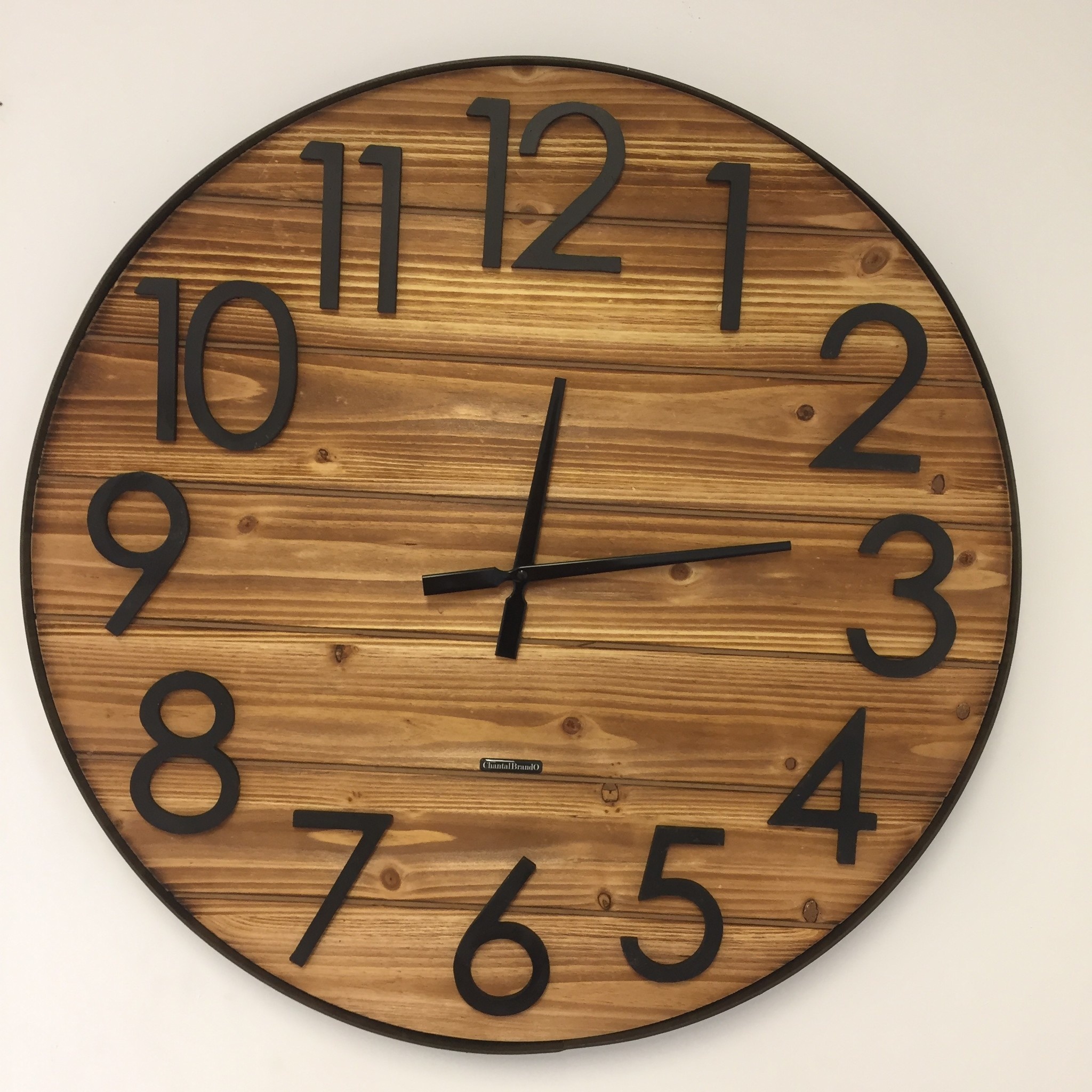 ChantalBrandO Design - Wall clock Barn Wood Design