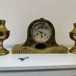 Design - Pendule in copper version Art Deco