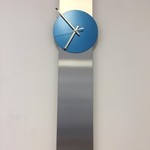 ChantalBrandO Design - WANDUHR OBELISK ARTIC BLUE DUTCH DESIGN
